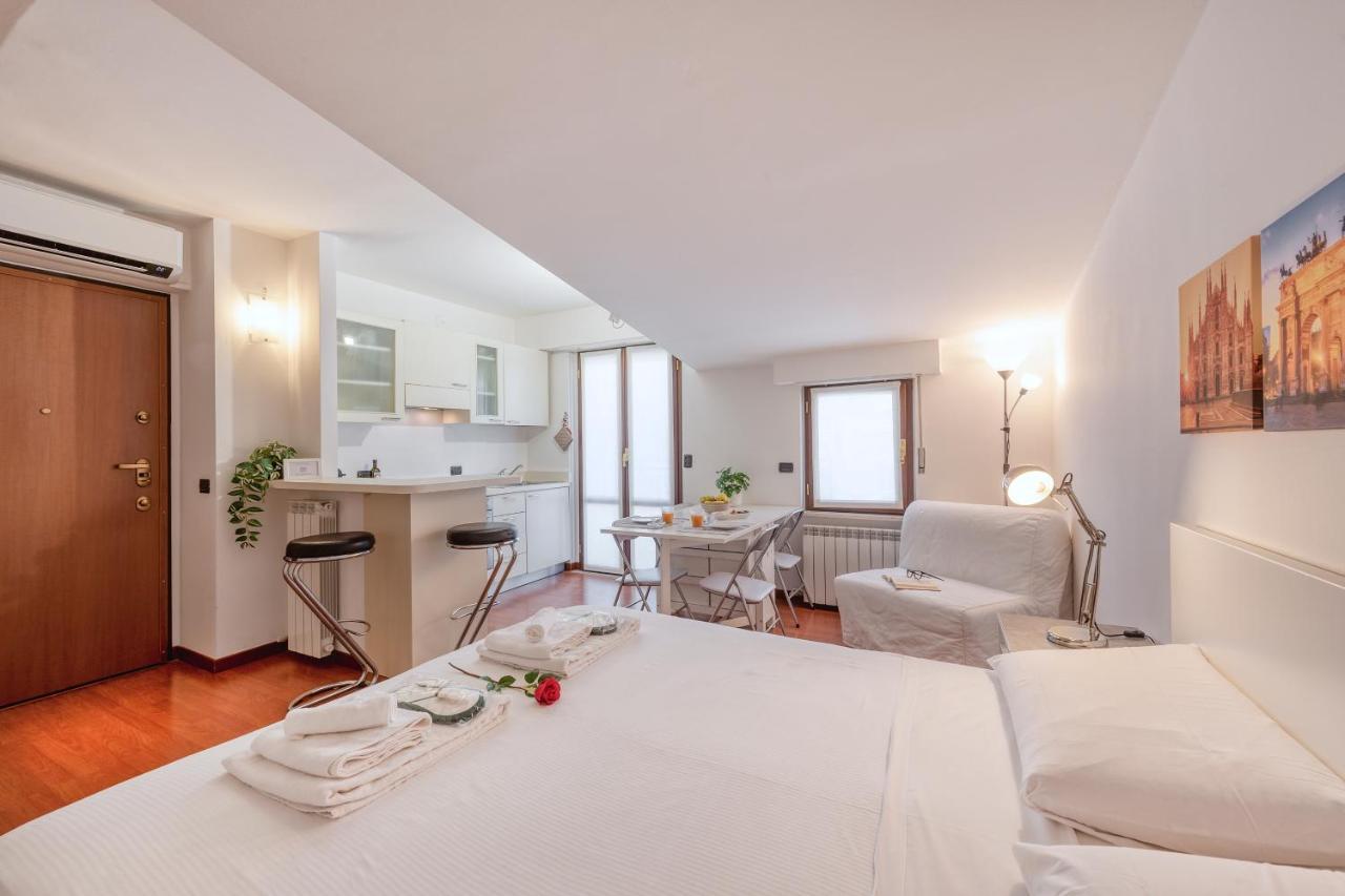 Апартаменты Ferrucci, 6 - Monolocale Al Settimo Cielo Милан Экстерьер фото
